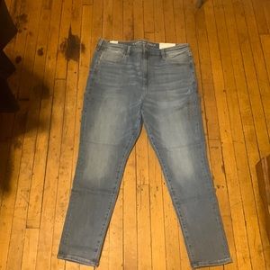 Super high rise jeggings